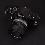 دوربین Canon F-1 با لنز 50mm f/3.5 S.S.C.