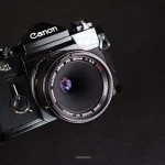 دوربین Canon F-1 با لنز 50mm f/3.5 S.S.C.