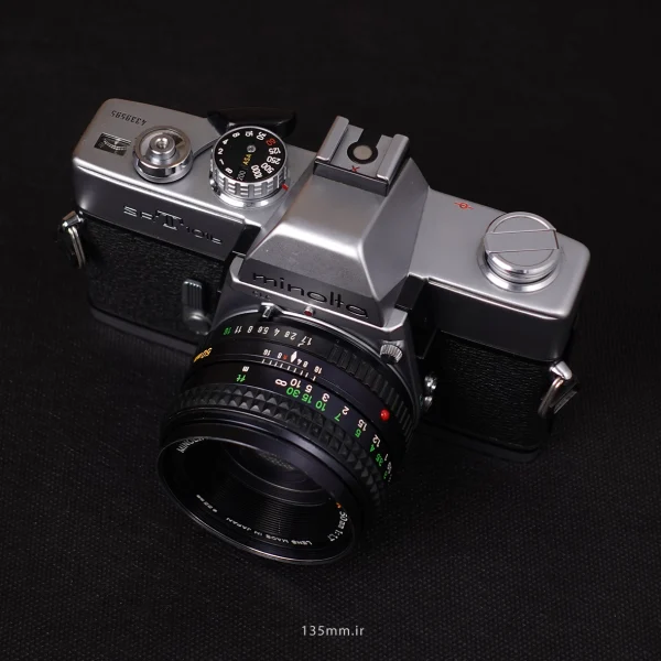 دوربین Minolta SRT 101b با لنز 50mm f/1.7