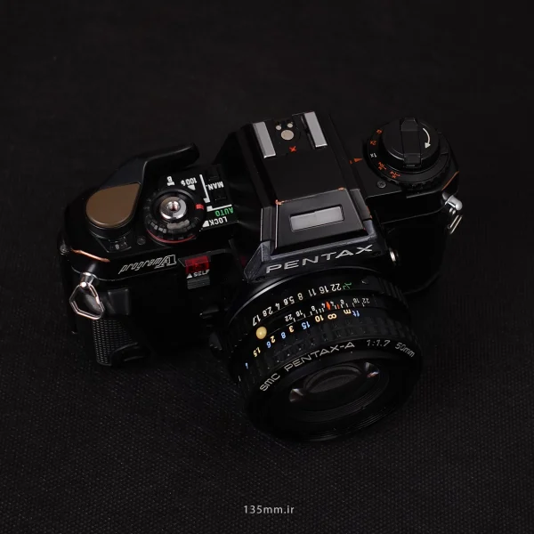 دوربین Pentax Program A با لنز 50mm f/1.7